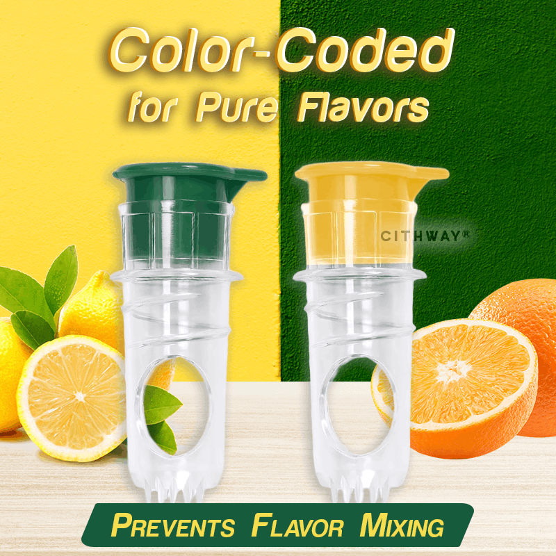 Fresh Squeeze 2-in-1 Citrus Juicer Set (2Pcs)